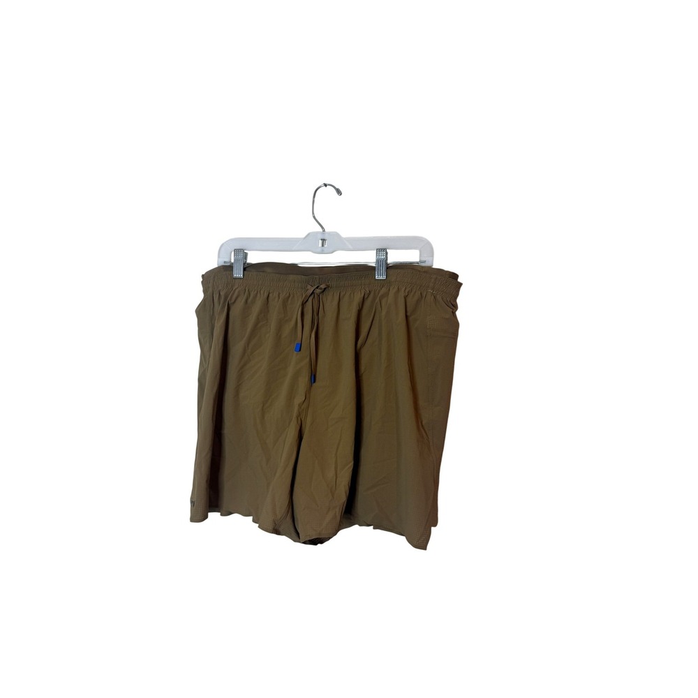 Janji 5 Inch Multi Short Mens XL Brown Lightweight Lined Running Athletic Shorts